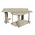 Masuta de living DacEnergy©, material PAL melaminat, dreptunghiulara, finisaj sherwood, manevrare facila, 95 x 50 x 50 cm, 1C - 2- Roveli