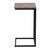 Masuta de cafea DacEnergy©, din metal negru, blat din MDF, finisaj maro, forma dreptunghiulara, 40 x 35 x 65.5 cm - 2- Roveli