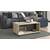 Masuta de living DacEnergy©, material PAL melaminat, aspect de cutie, manevrare facila, dreptunghiulara, stejar gri si negru, 92 x 50.5 x 41.5 cm, 1C - 2- Roveli