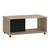 Masuta de living DacEnergy©, material PAL melaminat, aspect de cutie, manevrare facila, dreptunghiulara, stejar gri si negru, 92 x 50.5 x 41.5 cm, 1C - 4- Roveli