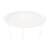 Masuta de cafea DacEnergy©, realizata din metal, design rustic, forma rotunda, 47 x 47 x 50.2, finisaj alb - 5- Roveli