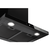 Hota decorativa Turbionaire, din otel inoxidabi, 1 motor, 122 W, 3 viteze, functie Boost, display digital, latime 60 cm, filtru de grasimi in 5 straturi, neagra - 4- Roveli