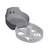 Dispenser hartie igienica, fabricat din ABS de inalta calitate, 1 rola, cu diametrul maxim de 23 cm, fumuriu - 3- Roveli