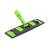 ​Set de curatenie profesional DacEnergy©, maner din aluminiu, mop plat din microfibra cu lungimea de 40 cm, storcator tip presa, galeata cu 2 compartimente, verde - 2- Roveli