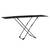 Uscator de rufe DacEnergy©, metalic, cu roti, telescopic, pliabil, 190 x 95 x 56 cm, negru - - Roveli