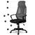 Scaun de birou DacEnergy©, tapiterie micro-plasa, cotiere din plastic, reglarea inaltimii si tetiera, roti duble, cauciucate, forma ergonomica, gri - 12- Roveli