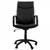 Scaun birou directorial DacEnergy©, rotativ, reglabil pe inaltime, dimensiuni 115x58x65cm, structura polipropilena, tapiterie din imitatie piele, culoare negru - 2- Roveli