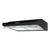 Hota de bucatarie, traditionala, control mecanic, butoane, iluminare LED, 3 viteze, 205 mc/h, 60 cm, 39 W, negru si argintiu - - Roveli