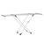 Uscator de rufe DacEnergy©, metalic, cu roti, telescopic, pliabil, 190x95x56 cm, gri - - Roveli