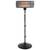 Incalzitor terasa electric, cu halogen, stativ inoxidabil, 3 trepte de incalzire, clasa protectie IPX4, oprire automata in caz de rasturnare, 205 x 50 x 50 cm - - Roveli