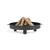 ​Semineu exterior, otel brut, rotund, lucrat manual, 70 x 20 cm - 2- Roveli