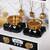Set bucatarie copii DacEnergy, realizata din MDF si lemn, accesorii din otel inoxidabil, tabla cu creta, cuptor cu microunde, plita electrica, lumina Led, 80 x 24 x 80 cm, alb laptos si auriu - 4- Roveli