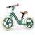 Bicicleta de echilibru pentru copii, cadru durabil, sa din spuma, manere cauciucate, inaltimea scaunului reglabila, roti de spuma EVA, 12 inchi, verde - - Roveli