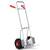 Carucior transport marfa, cadru din otel galvanizat, platforma inferioara durabila, 2 roti gonflabile cu supape, reglare convenabila a inaltimii 75-108 cm, capacitate de incarcare pana la 150 kg, argintiu. - 13- Roveli