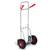 Carucior transport marfa, cadru din otel galvanizat, platforma inferioara durabila, 2 roti gonflabile cu supape, reglare convenabila a inaltimii 75-108 cm, capacitate de incarcare pana la 150 kg, argintiu. - 8- Roveli