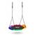 ​Leagan cuib , cadru otel, poliester Oxford 600D, forma rotunda, cu perna confortabila, greutate maxima 150 kg, 110 cm, multicolor - - Roveli