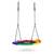 ​Leagan cuib , cadru otel, poliester Oxford 600D, forma rotunda, cu perna confortabila, greutate maxima 150 kg, 95cm, multicolor - - Roveli