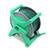 ​Tambur pentru furtun , din plastic si metal, portabil,montarea pe perete, 30 m furtun, 13 mm, cuple, verde - 3- Roveli