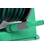 ​Tambur pentru furtun , din plastic si metal, portabil,montarea pe perete, 30 m furtun, 13 mm, cuple, verde - 4- Roveli