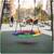 ​Leagan cuib , cadru otel, poliester Oxford 600D, forma rotunda, cu perna confortabila, greutate maxima 150 kg, 120 cm, multicolor - 5- Roveli