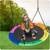 ​Leagan cuib , cadru otel, poliester Oxford 600D, forma rotunda, cu perna confortabila, greutate maxima 150 kg, 110 cm, multicolor - 6- Roveli