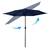 Umbrela de gradina pliabila, material durabil, poliester 160 g/m2, reglabila, 6 segmente, diametru 300 cm, bleumarin - 6- Roveli