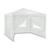 ​Pavilion de gradina, constructie durabila, material PE, rezistent la razele UV si ploaie, 4 pereti, 300 x 300 cm, alb - - Roveli
