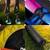Leagan cuib, cadru otel, 100 % poliester, scaun confortabil, forma rotunda, franghii puternice, 100 cm, multicolor - 6- Roveli