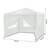 ​Pavilion de gradina, constructie durabila, material PE, rezistent la razele UV si ploaie, 4 pereti, 300 x 300 cm, alb - 4- Roveli