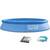 ​Piscina, realizata din material PVC durabil cu 3 straturi, capacitate 3077 l, kit de reparare, 305 x 61 cm, albastra - - Roveli