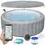​Piscina gonflabila, jacuzzi, Lay-Z Bali, pompa de filtrare incorporata, filtru pompa tip VI, prelata, 6 persoane, apa incalzita la 40°, sistem AirJet™, panou de control, aplicatie, 980 litri, 196 x 71 cm - - Roveli