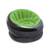 ​Fotoliu gonflabil Intex, confectionat din vinil, 1 persoana, camping/ piscina, 112 x 109 x 69 cm, gri si verde - - Roveli