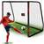 ​Poarta de fotbal Neo Sport, cadru stabil, din otel, plasa de polietilena, 300 x 200 x 120 cm, negru si rosu - 2- Roveli