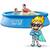 ​Piscina, realizata din material PVC durabil cu 3 straturi, capacitate 1942 l, kit de reparare, 244 x 61 cm, albastra - 2- Roveli