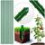 ​Set suport pentru plante, miezul de otel, invelisul din PE, inaltimea 120 cm, cu margini care faciliteaza atasarea unei sfori, 10 bucati, verde - 2- Roveli