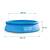 ​Piscina, realizata din material PVC durabil cu 3 straturi, 1942 litri, pompa de filtru, filtru, kit de reparare, prelata si folie, cu minge, 244 x 61 cm, albastra - 3- Roveli