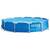 ​Piscina cu cadru, material PVC durabil cu 3 straturi, usor de asamblat, forma rotunda, prelata, capacitate 6503 l, 366 x 76 cm, albastra - - Roveli