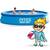 ​Piscina, realizata din material PVC durabil cu 3 straturi, pompa de filtru, filtru, kit de reparare, prelata si folie, cu minge, 457 x 84 cm, 9792 litri, albastru - 5- Roveli