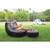 ​Sezlong gonflabil Intex, fabricat din PVC, impermeabil, usor de curatat, 130 x 99 x 76 cm, 1 persoana, gri - 6- Roveli