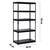 ​Raft metalic, realizat din placi MDF, profile metalice zincate, margini rotunjite, 5 rafturi, sarcina totala maxima 1325 kg, 183 x 90 x 45 cm, negru - 6- Roveli