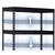 ​Raft metalic, realizat din placi MDF, profile metalice zincate, margini rotunjite, 5 rafturi, sarcina totala maxima 1325 kg, 183 x 90 x 45 cm, negru - 8- Roveli