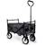 ​Carucior de transport, material cadru din otel, pliabil, baldachin reglabil pe inaltime, cos suplimentar, mic, capacitate de incarcare 90 kg, 94 x 67 x 49 cm, gri si negru - 3- Roveli