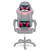 Scaun gaming, piele ecologica durabila, design modern, roti duble, solide din cauciuc nailon, cu doua perne, inaltime totala maxima 123 cm, negru si rosu - 7- Roveli