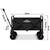 Carucior de transport, material cadru din otel, roti pivotante la 360º, pliabil, buzunare practice, capacitate de incarcare pana la 120 kg, 90 x 50 x 61 cm, negru - 9- Roveli