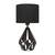 ​Veioza, constructia din otel, stil industrial, design robust, sursa cu soclu E27, 60 W, 510 x 250 mm, negru si cupru - - Roveli