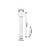 ​Lampadar, realizat din metal, abajur textil cilindric, LED integrat care emite lumina calda, 825 lm, soclu E27, 60 W, baza rotunda decorativa, 1650 x 400 mm, aurie si negru - 2- Roveli