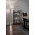 ​Lampadar, abajur textil, 2 surse de lumina LED si E27, 17 W, 1900 lm, lumina calda, functie de reglare a intensitatii luminoase, aspect lemn si alb - 2- Roveli