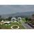 ​Casuta tip cupola DacEnergy©, realizata din policarbonat si aliaj aluminiu alb, banda luminoasa cu LED-uri, sistem de ventilare, plasa insecte, 3,6 x 2,8 m, draperie albastra - 2- Roveli