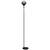 ​Lampadar, structura metalica, abajur din sticla fumurie, sursa cu soclu E27, 10 W, IP20, 1520 x 250 mm, negru mat - 3- Roveli