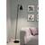 ​Lampadar, abajurul din ceramica gri si alb, baza rotunda realizata din metal negru mat, sursa cu soclu E27, 40W, 1785 x 465 mm, IP20 - 3- Roveli